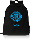 sac &agrave; dos personnalis&eacute; (exemple avec une croix celtique entrelac&eacute;e)