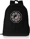 sac &agrave; dos personnalis&eacute; (exemple avec le symbole du Yin King)