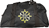 Sac de sport polyester 600 D personnalis&eacute; : croix occitane