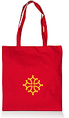 sac shopping Westford Mill personnalis&eacute; (exemple avec la croix occitane)