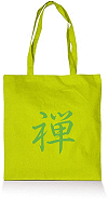 sac shopping Westford Mill personnalis&eacute; (exemple avec le kanji (mot en japonais) ''zen'')