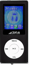 Lecteur MP3-MP4 personnalis&eacute; (gravure laser)