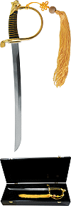 sabre &agrave; champagne (base : sabre d'Officier de Cavalerie des Etats du Sud, pendant la Guerre Civile Am&eacute;ricaine, 1861-1865)