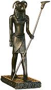 le dieu Apis (figurine en m&eacute;tal moul&eacute;)