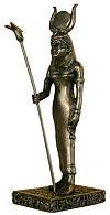 la d&eacute;esse Hathor (figurine en m&eacute;tal moul&eacute;)