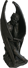 Lucifer (statuette en r&eacute;sine)