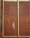 carnet de notes personnalis&eacute; 13 x 18 cm (4'' x 5'' 1/2), 176 pages (fa&ccedil;on cuir repouss&eacute;)