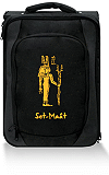 valise &agrave; roulettes Quadra personnalis&eacute;e (exemple avec la Double Ma&acirc;t, symbolisant la Justice Divine et la Justice Terrestre)