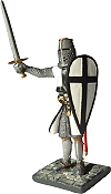 chevalier de l'ordre teutonique (figurine de collection)