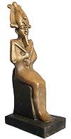 Osiris, reproduction en r&eacute;sine (bronze)