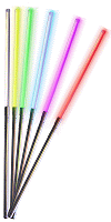 &eacute;p&eacute;e de lumi&egrave;re 7 couleurs