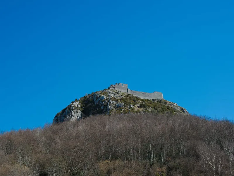 Le pog de Montségur (Rencontre de Montségur, mars 2017 ; Photographie : Philippe Contal) Le pog de Montségur (Rencontre de Montségur, mars 2017 ; Photographie : Philippe Contal)