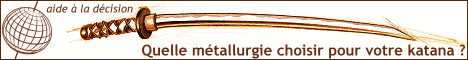 Quelle métallurgie pour votre katana ?