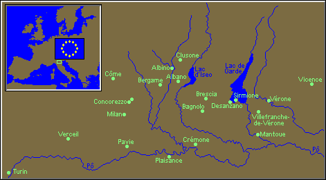 centres cathares en Italie du Nord au XIII&egrave;me si&egrave;cle