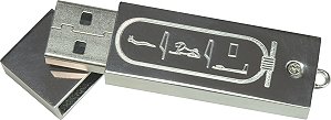 Pr&eacute;nom ''Philippe'' traduit phon&eacute;tiquement en hi&eacute;roglyphes et pr&eacute;sent&eacute; de mani&egrave;re horizontale
