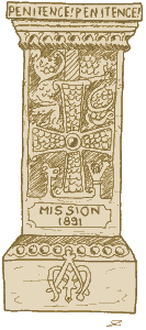 le pilier wisigoth