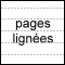 Pages lign&eacute;es